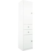 GABINETE ORLANDI 402-BLANCO  2P 2C