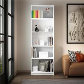 BIBLIOTECA PLATINUM 0,61x1.70m  S/PUERTA