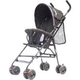 COCHE BEBE BEBESIT PARAGUAS/NEGRO-LILA