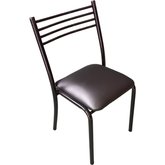 SILLA KA ASIENTO TAPIZADO CUERI  Px NEGR