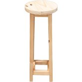 BANQUETA ALTA MADERA       75cm