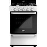 COCINA DREAN M.GAS BLANCA     4H/V.S/F.L