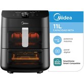 FREIDORA AIRE MIDEA DIG 2ZONAS 11L 1550W