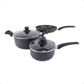 BATERIA COCINA VONNE  3PZS SELECTA ALUMI