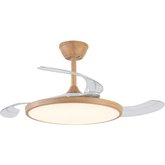 VENTILADOR TECHO EVVO     4P RETRACTIL